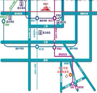 北京中科白癜風醫院來院路線